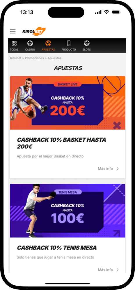Kirolbet Apuestas Promocions