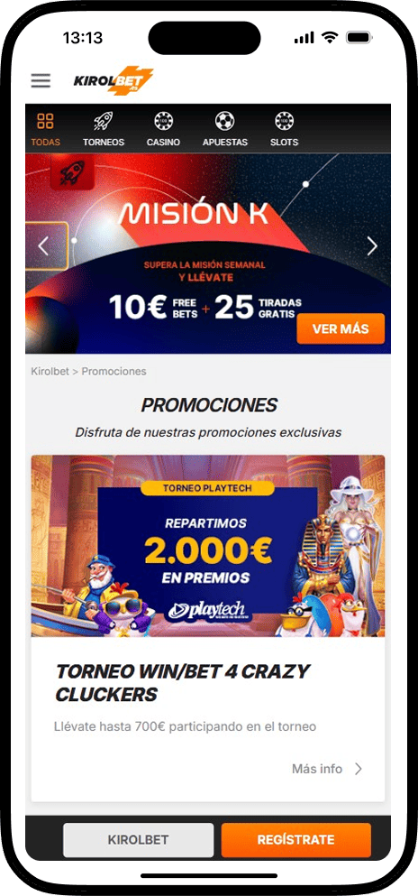 Kirolbet Casino Promocions