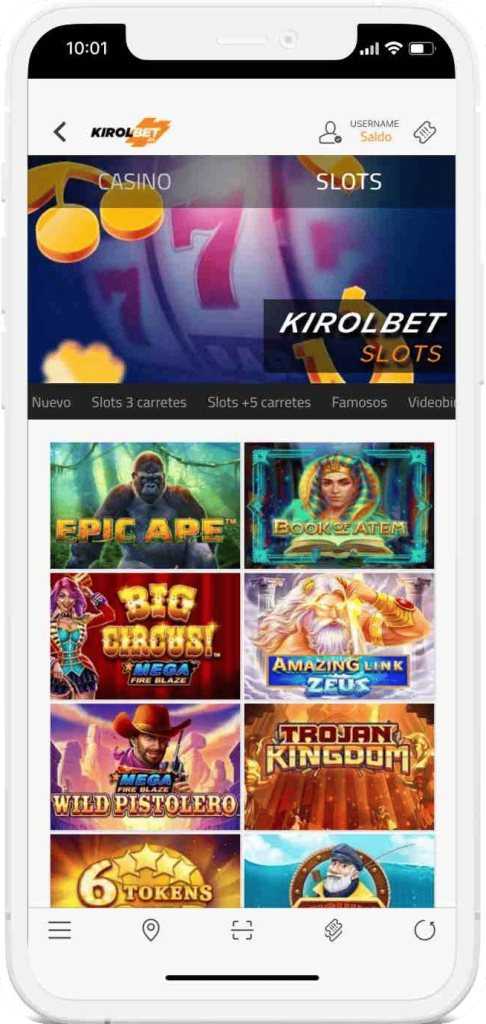 Kirolbet Casino App